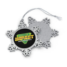 Load image into Gallery viewer, IMPACT Pewter Snowflake Ornament
